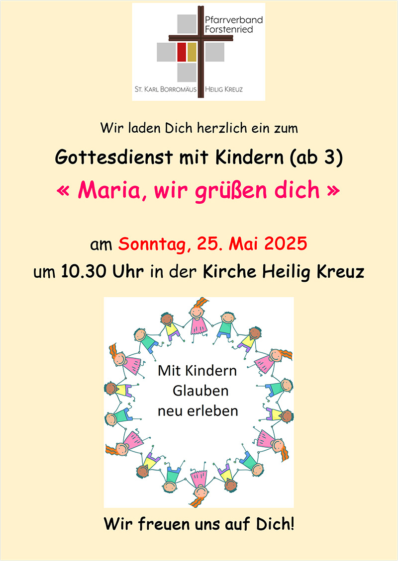 Plakat Kindergottesdienst