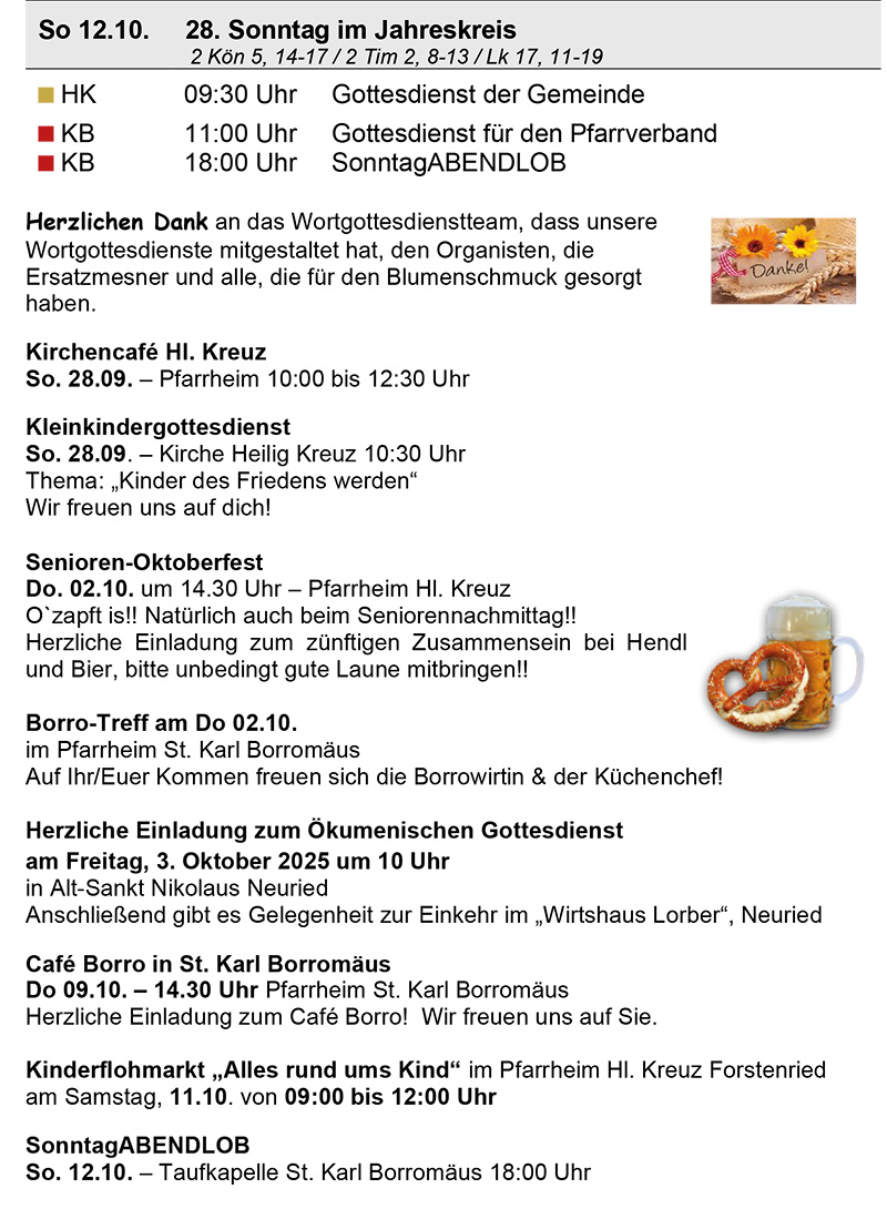 Gottesdienstanzeiger 2025 KW 41 und 42, Seite 4
