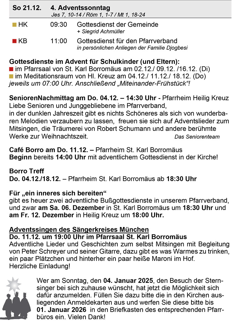 Gottesdienstanzeiger 2025 51, Seite 4