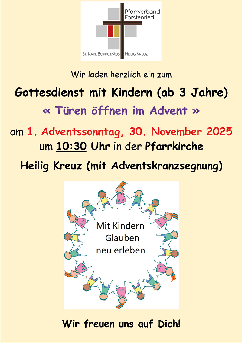 Plakat Kindergottesdienst