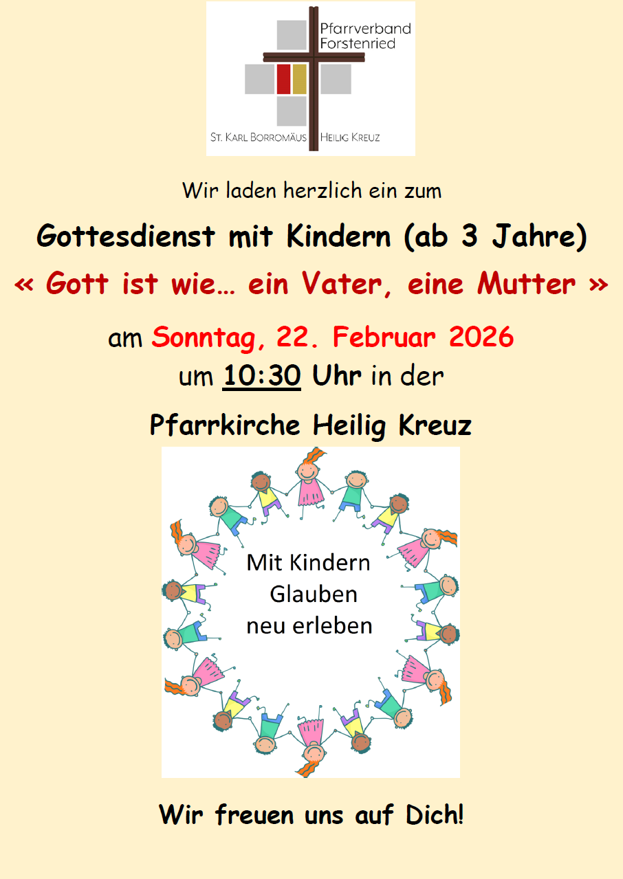 Kleinkindergottesdienst in Heilig Kreuz