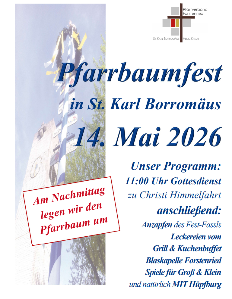 Pfarrbaumfest (Christi Himmelfahrt)