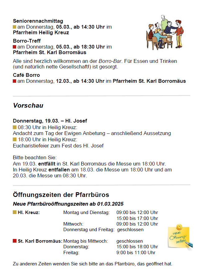 Gottesdienstanzeiger Pfarrverband Forstenried | 01.03. bis 15.03.2026 | Seite 3