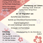 Einstimmung auf Ostern