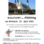 Wallfahrt nach Altötting