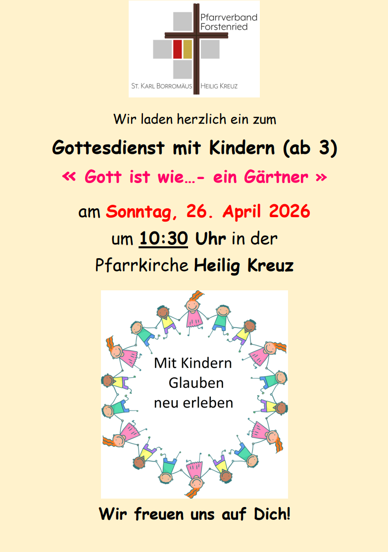 "Gott ist wie ein Gärtner"