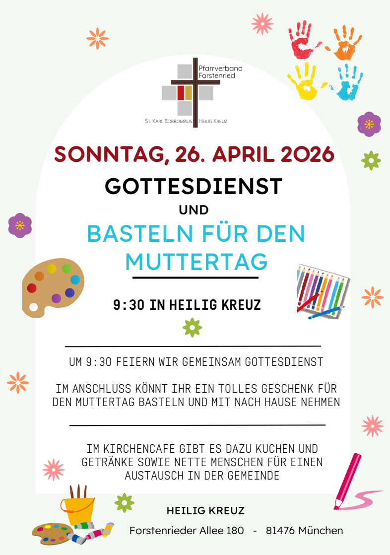 Basteln für den Muttertag