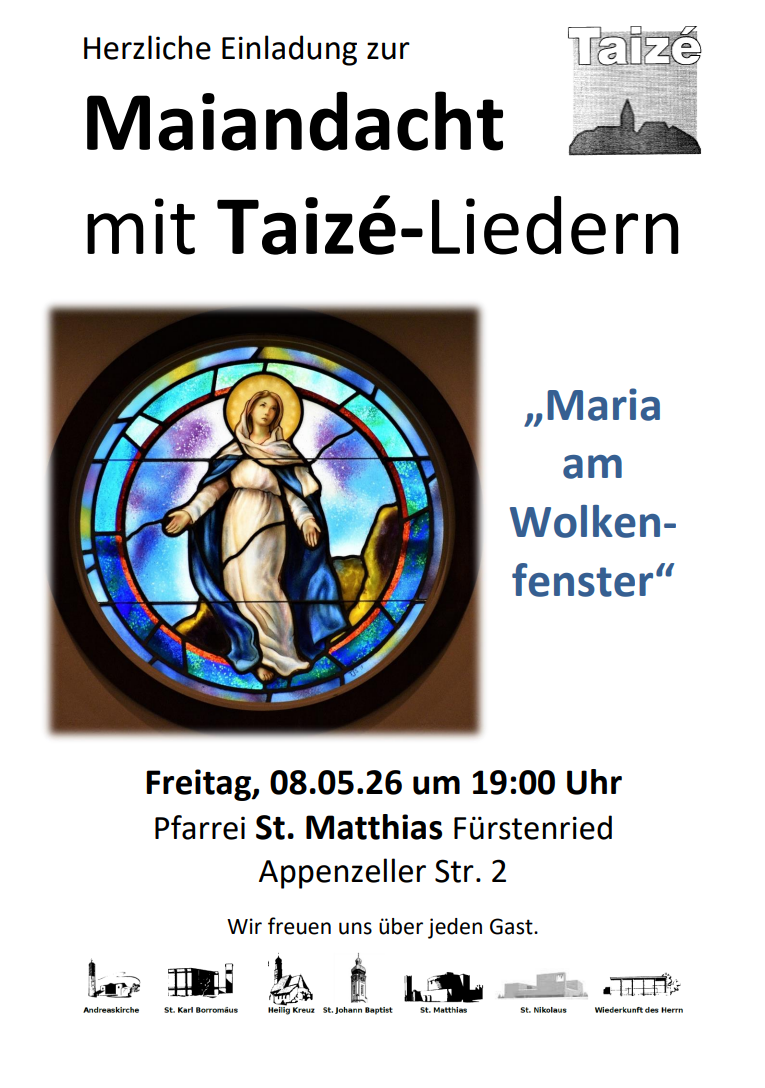 Maiandacht mit Taizé-Liedern