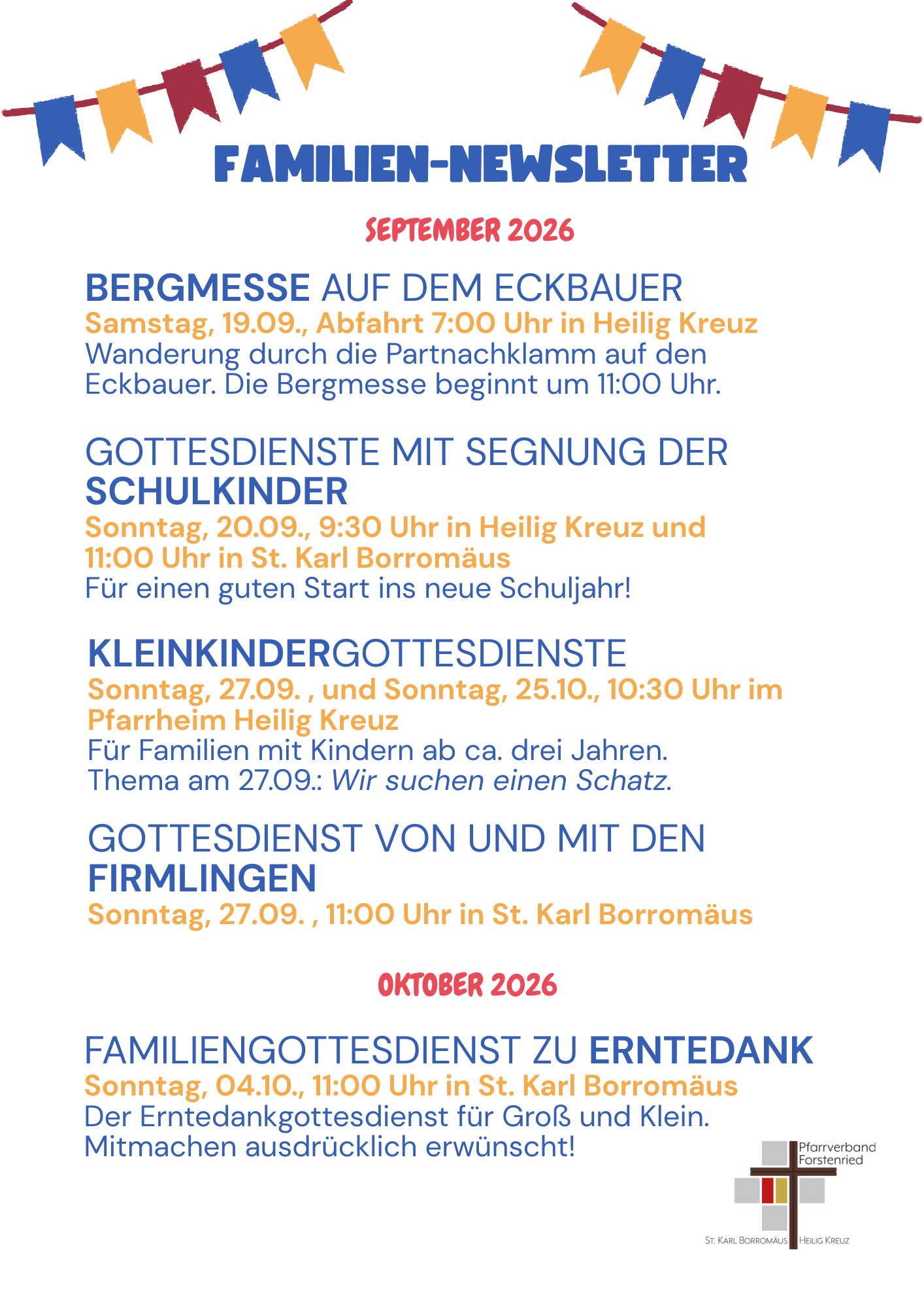 Familien-Newsletter 02 | September 2026
