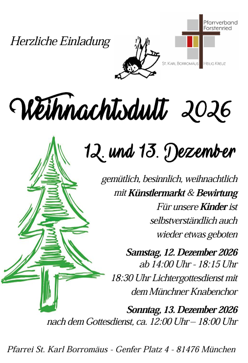 Weihnachtsdult am 12. und 13. Dezember